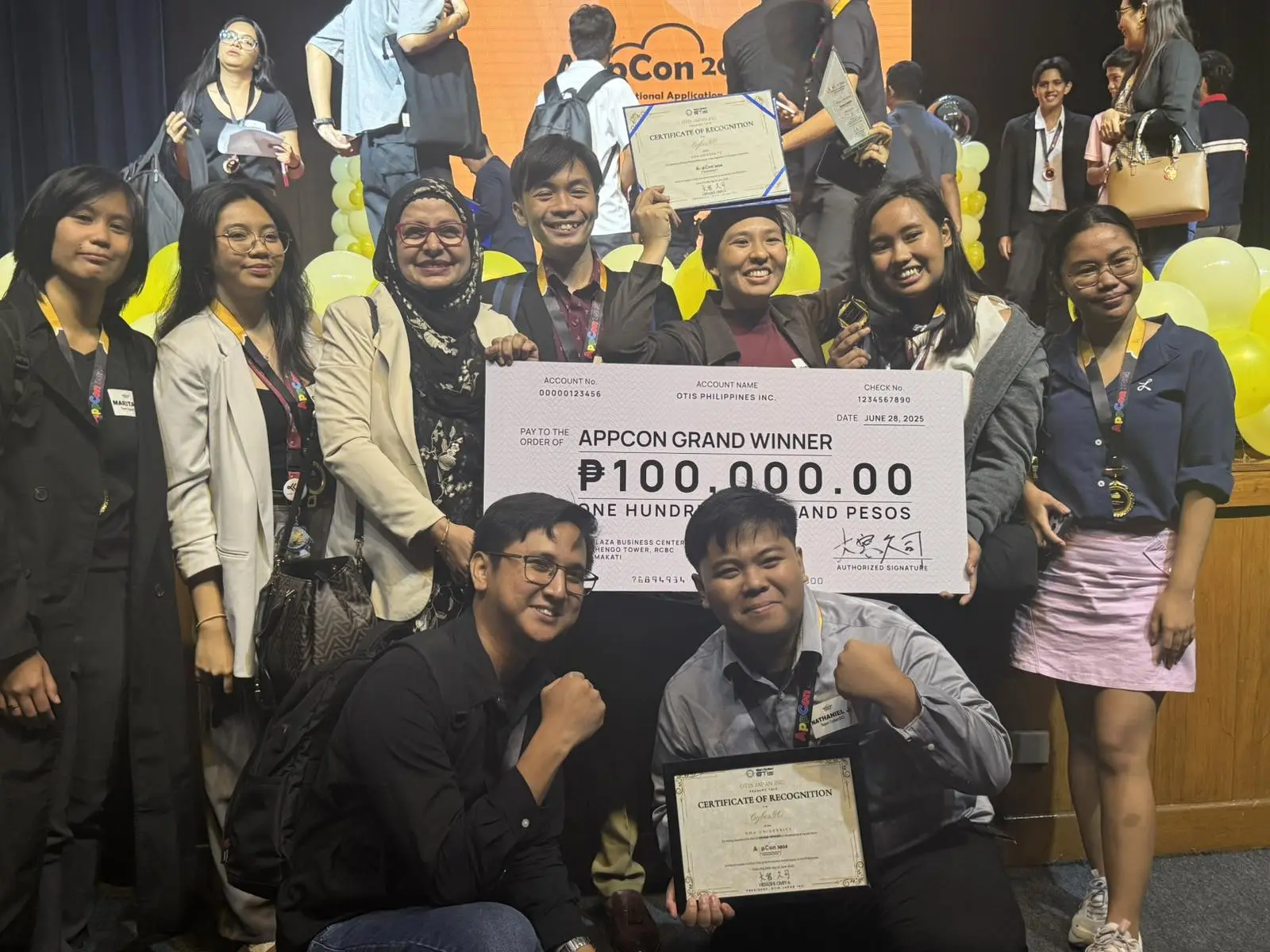 AMA University Team CyberGO at AppCon 2025